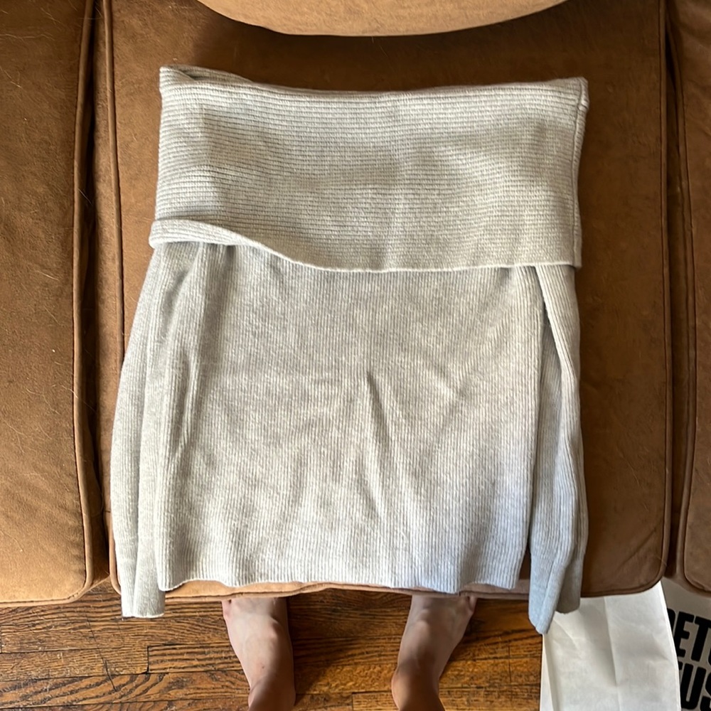 Off the shoulder sweater